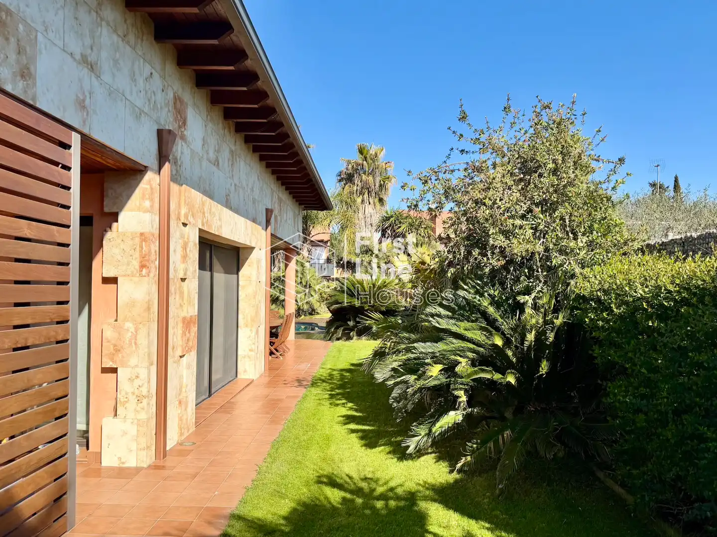Jardí de Casa o xalet en venda en Vidreres amb Aire condicionat, Calefacció i Jardí privat