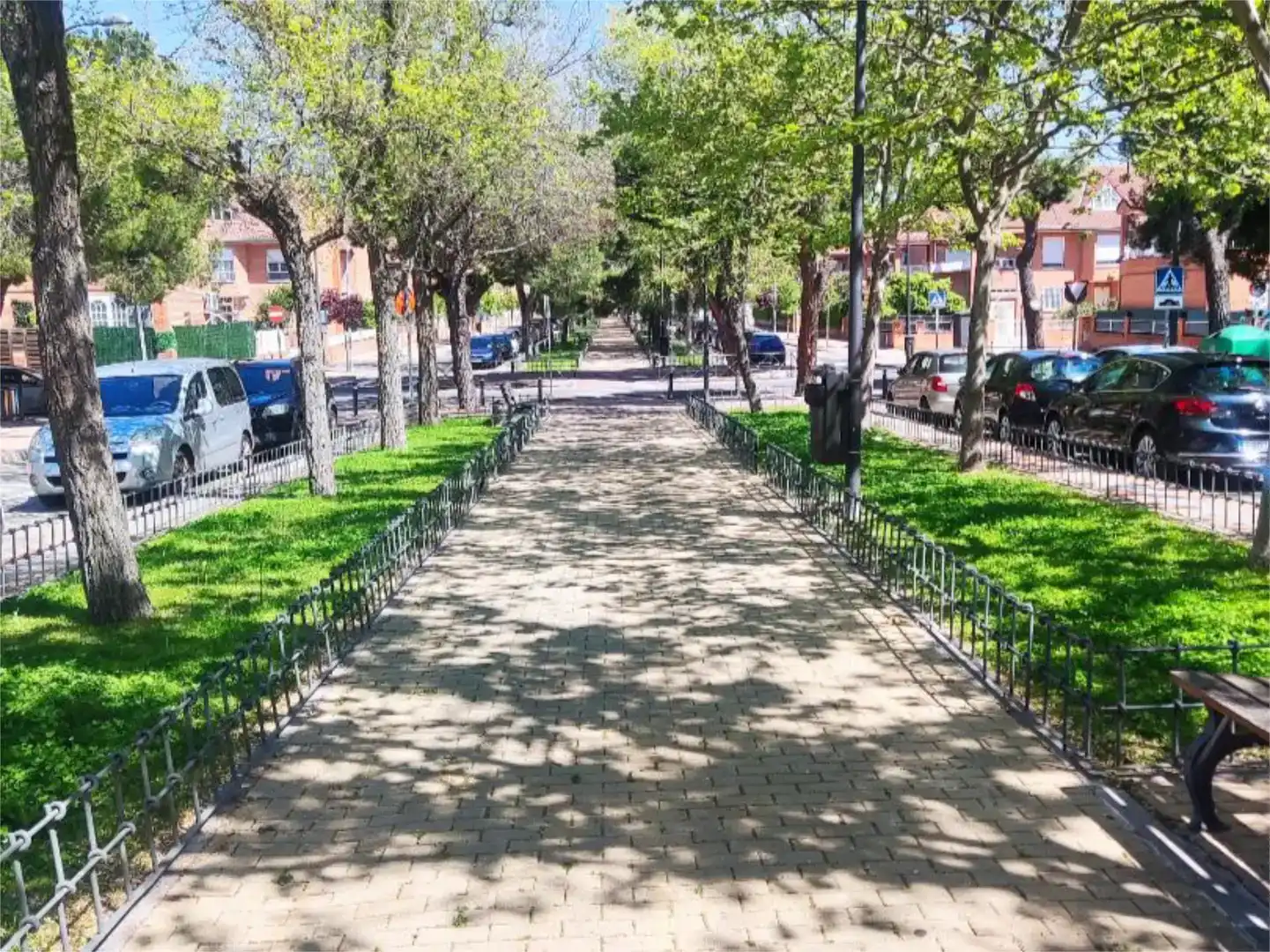 Exterior view of Flat for sale in Getafe  with Air Conditioner, Swimming Pool and Balcony