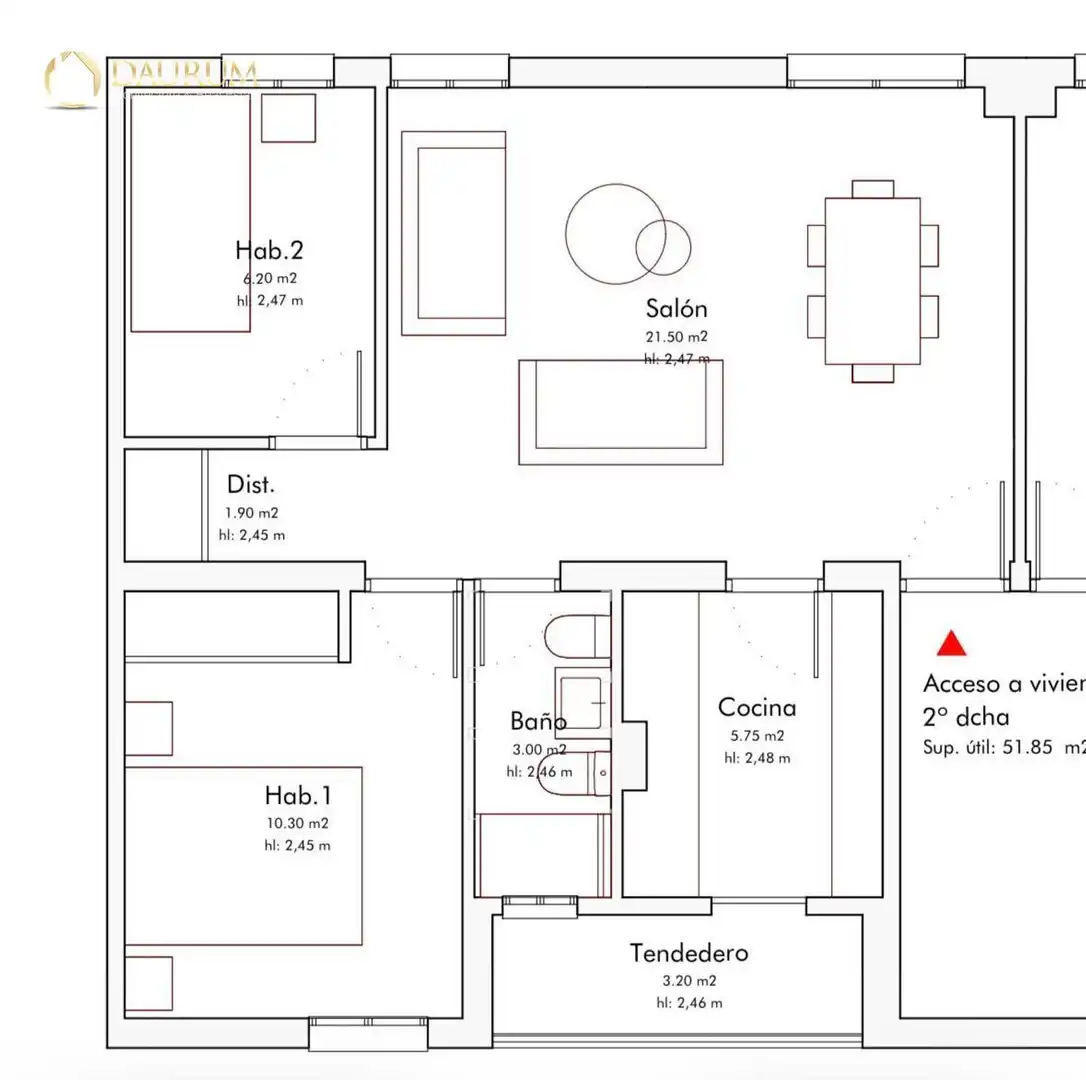 Piso en venta en Madrid con Aire acondicionado, Calefacción y Terraza
