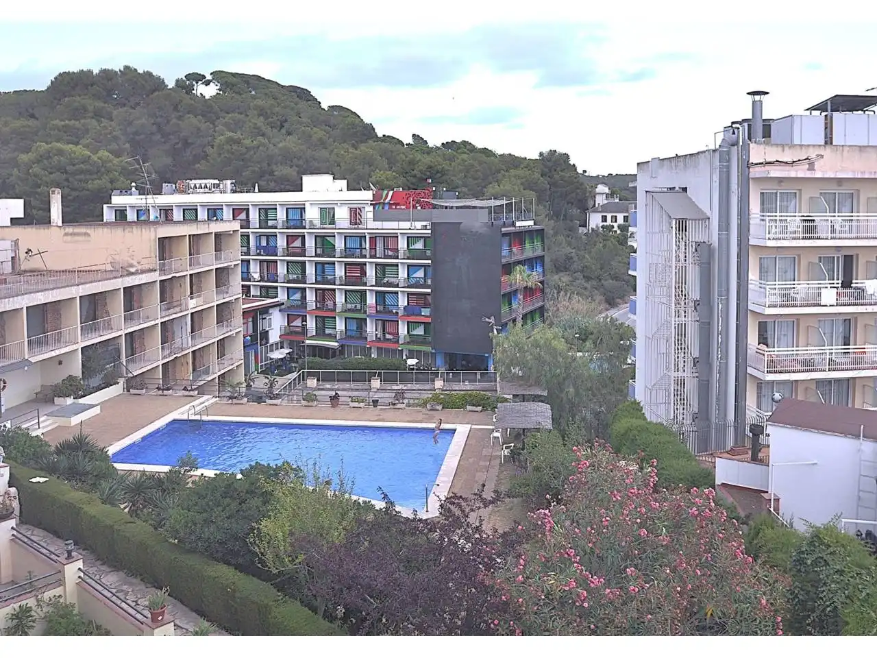 Schwimmbecken von Wohnungen zum Verkauf in Lloret de Mar mit Möbliert, Balkon und Gemeinschaftspool