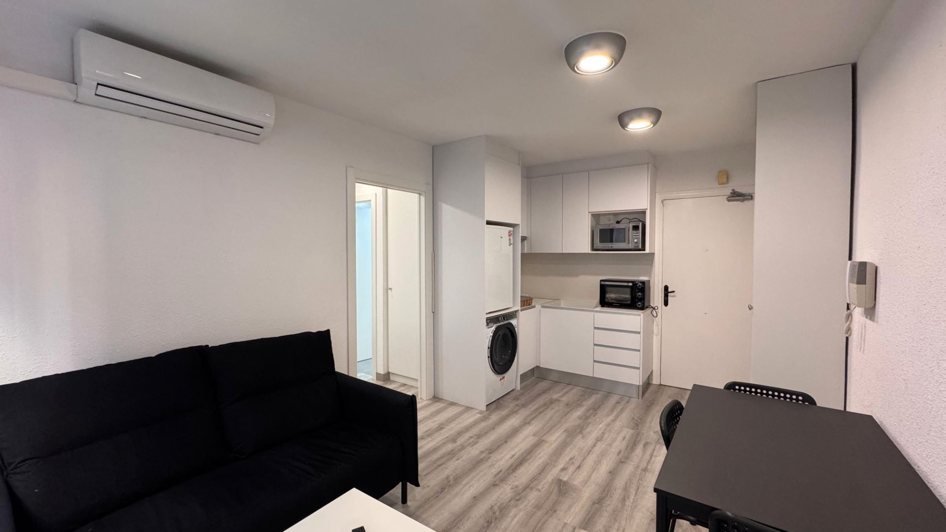 Wohnzimmer von Wohnung zur Miete in  Murcia Capital mit Klimaanlage, Heizung und Möbliert
