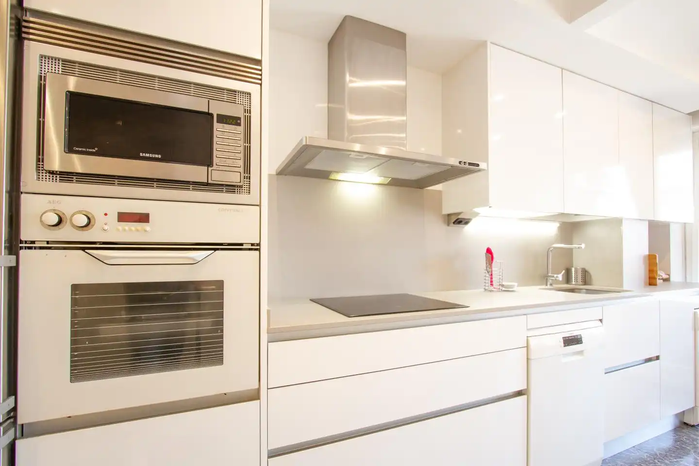 Küche von Maisonette zum Verkauf in Villava / Atarrabia mit Klimaanlage, Heizung und Terrasse