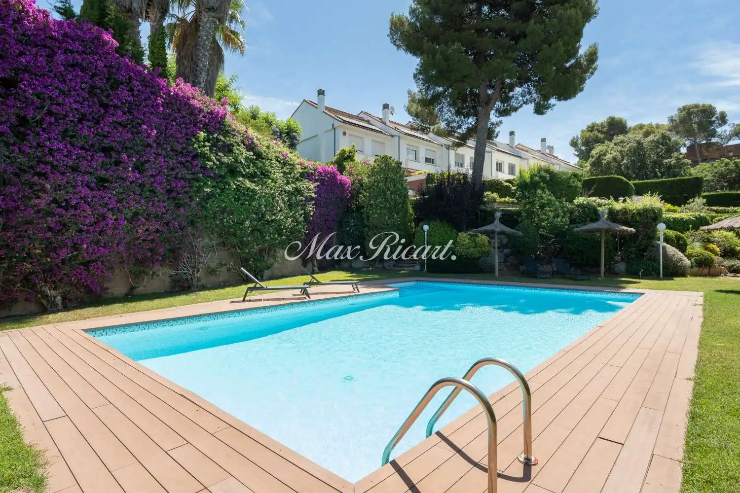 Swimming pool of Houses for rent in Sant Just Desvern  with Air Conditioner, Heating and Terrace