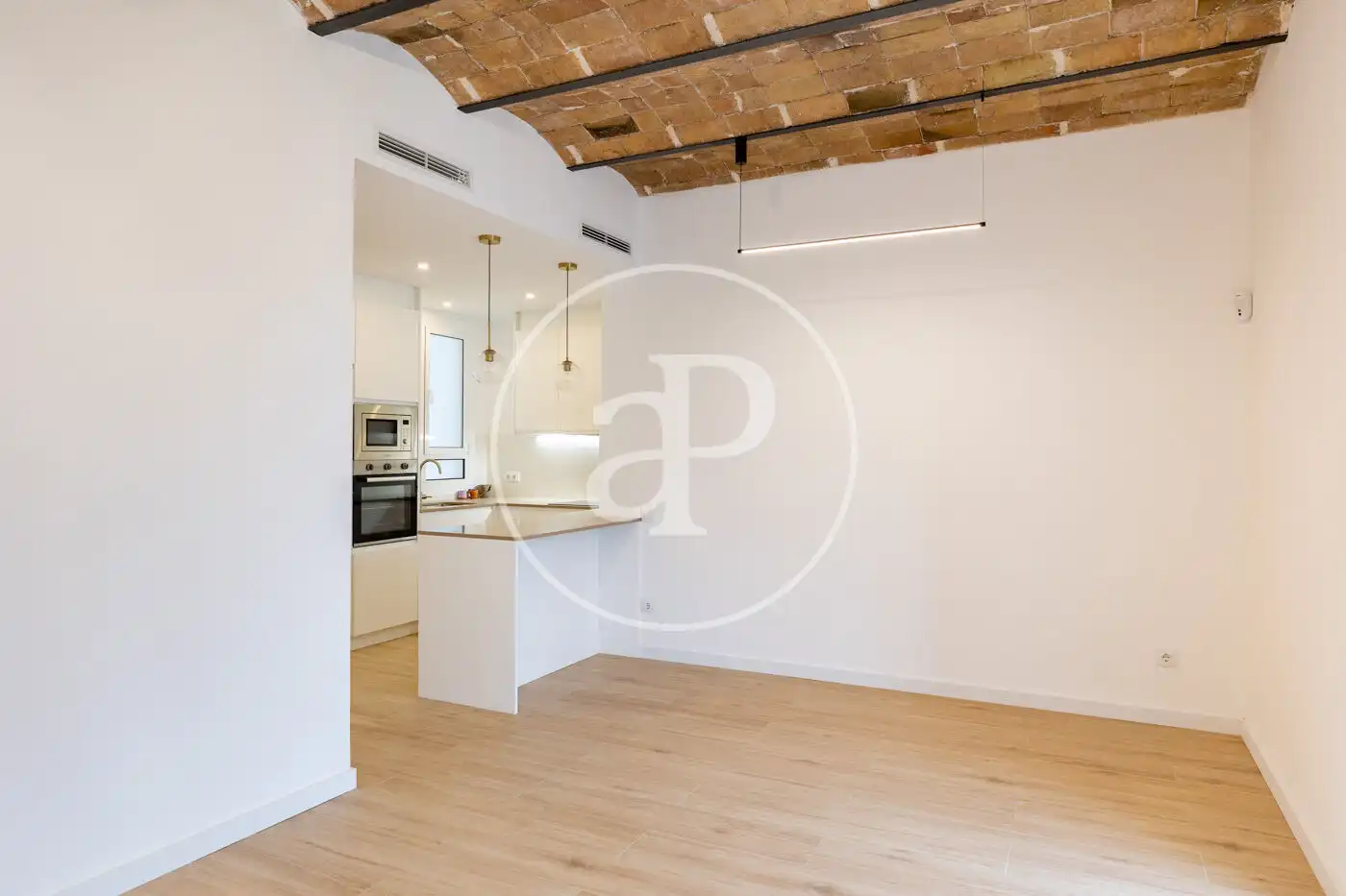 Kitchen of Flat for sale in Barcelona  with Air Conditioner and Heating