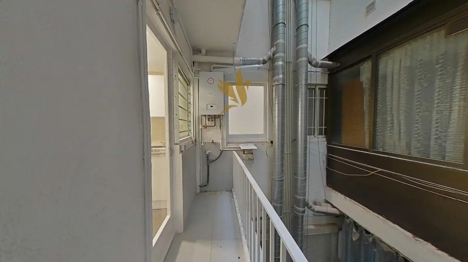 Balcony of Flat for sale in Badalona  with Heating and Terrace