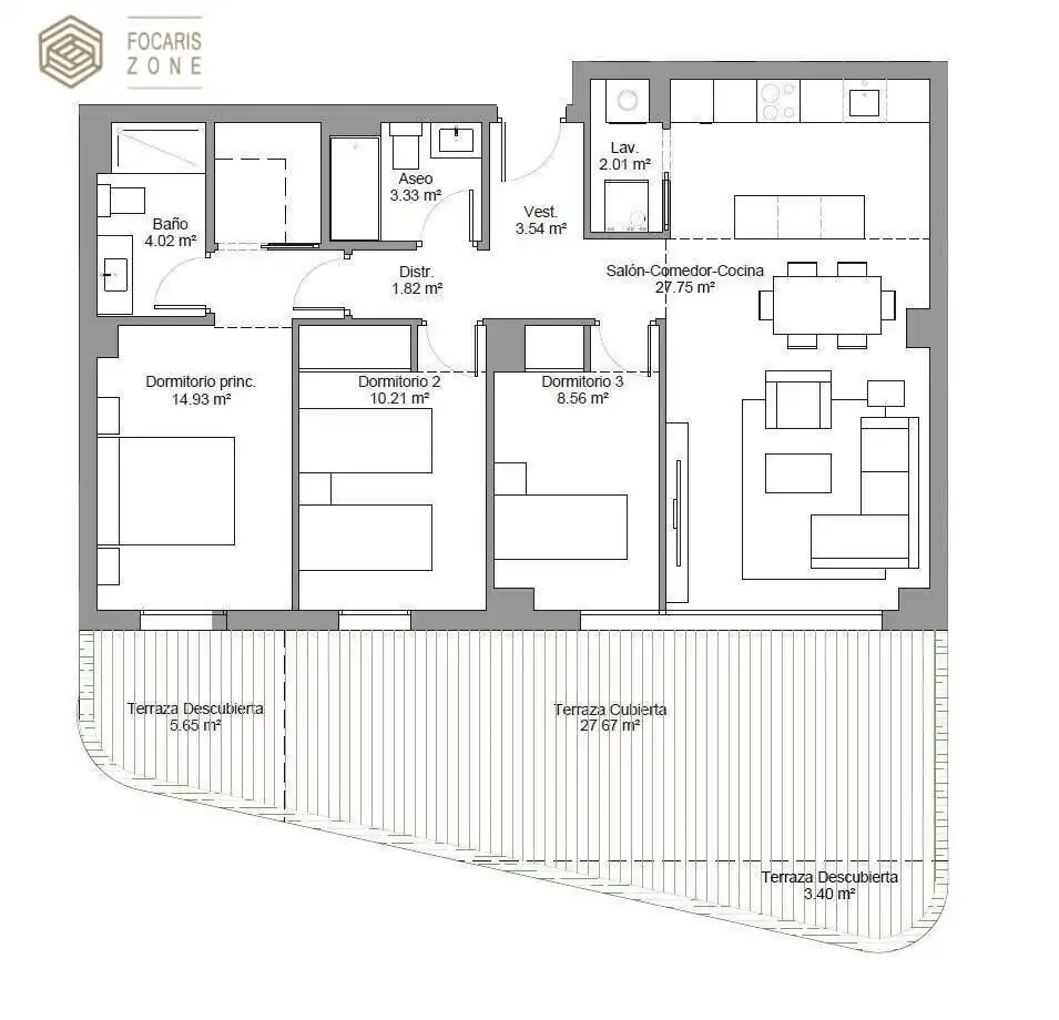 Ground floor for rent in Torremolinos  with Air Conditioner, Heating and Private garden