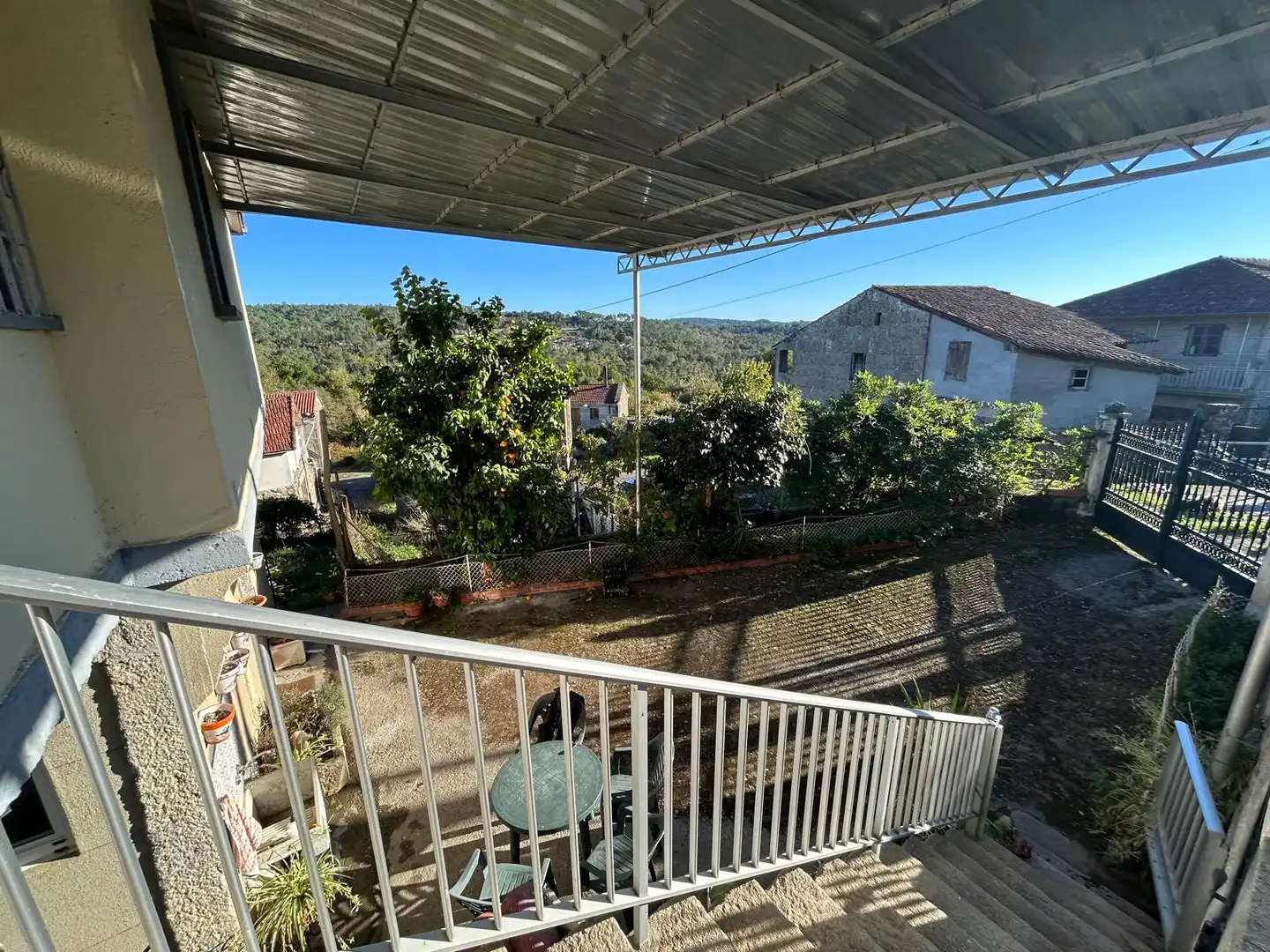 Balcony of Houses for sale in Maside  with Heating, Private garden and Terrace