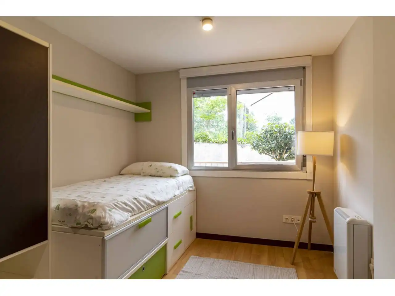 Bedroom of Flat for sale in Teo  with Heating, Terrace and Furnished
