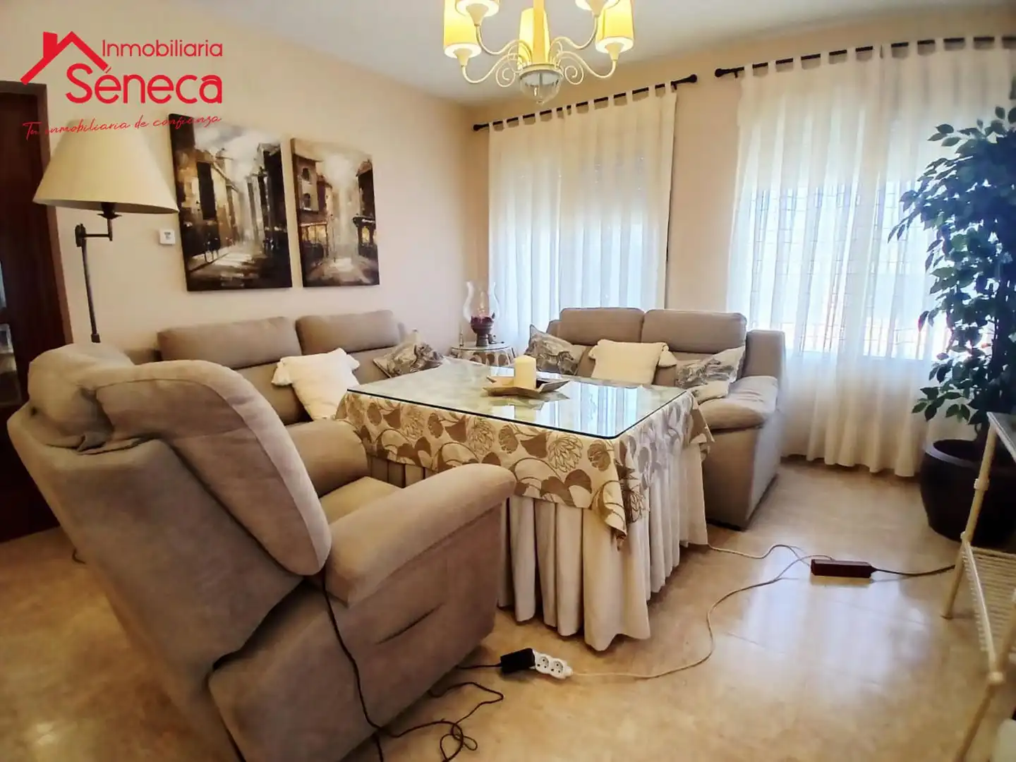 Living room of Houses for sale in Córdoba  with Air Conditioner, Heating and Swimming Pool
