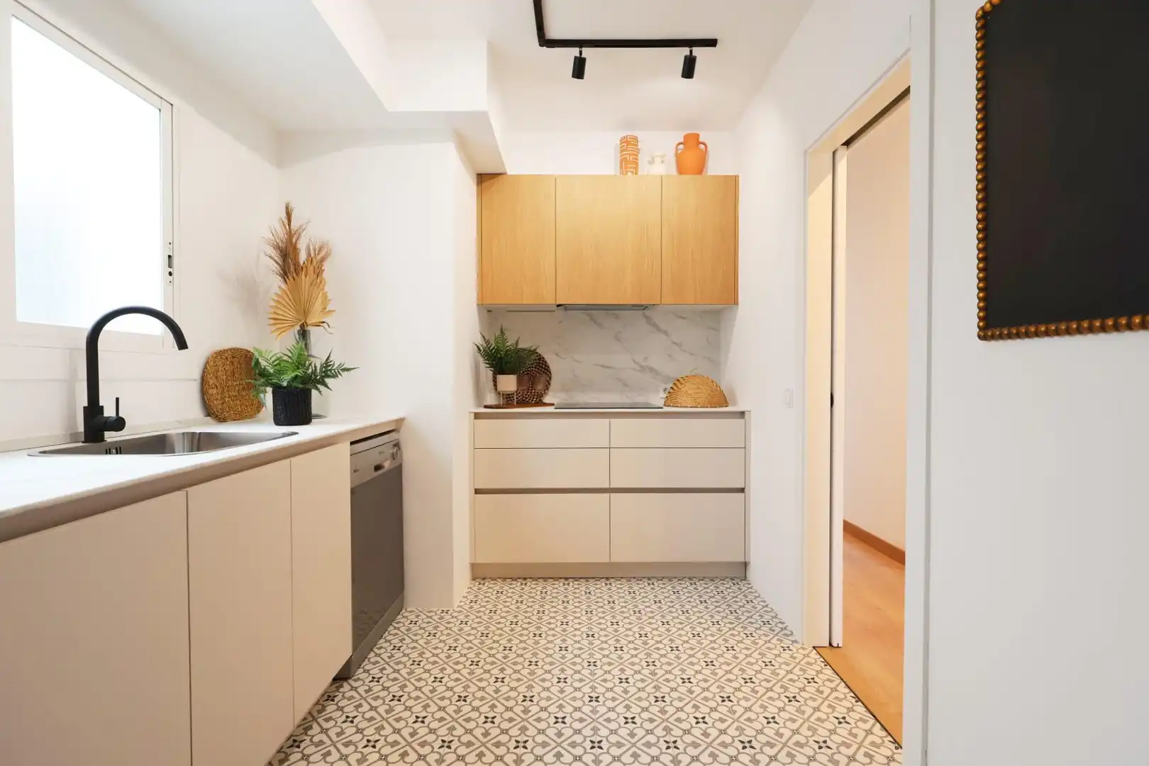 Cocina de Piso en venta en Vilanova i la Geltrú con Parquet, Trastero y Balcón