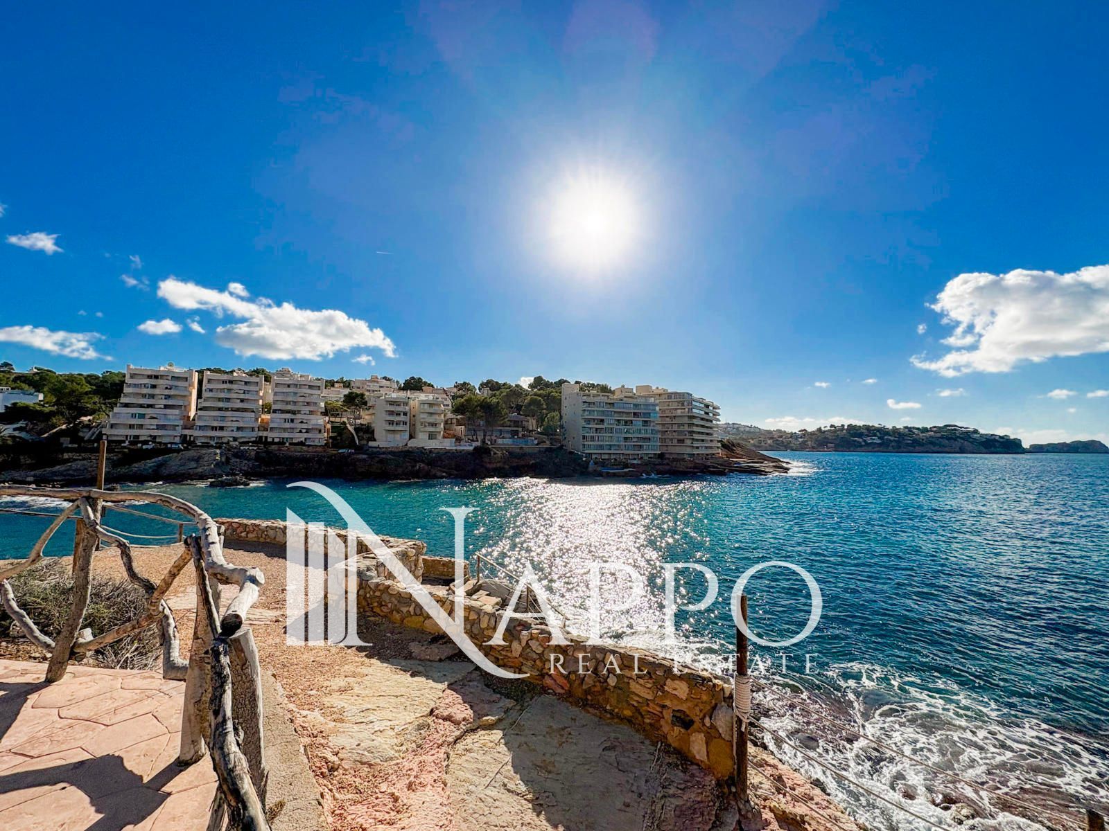 Vista exterior de Pis en venda en Calvià amb Calefacció, Piscina i Moblat