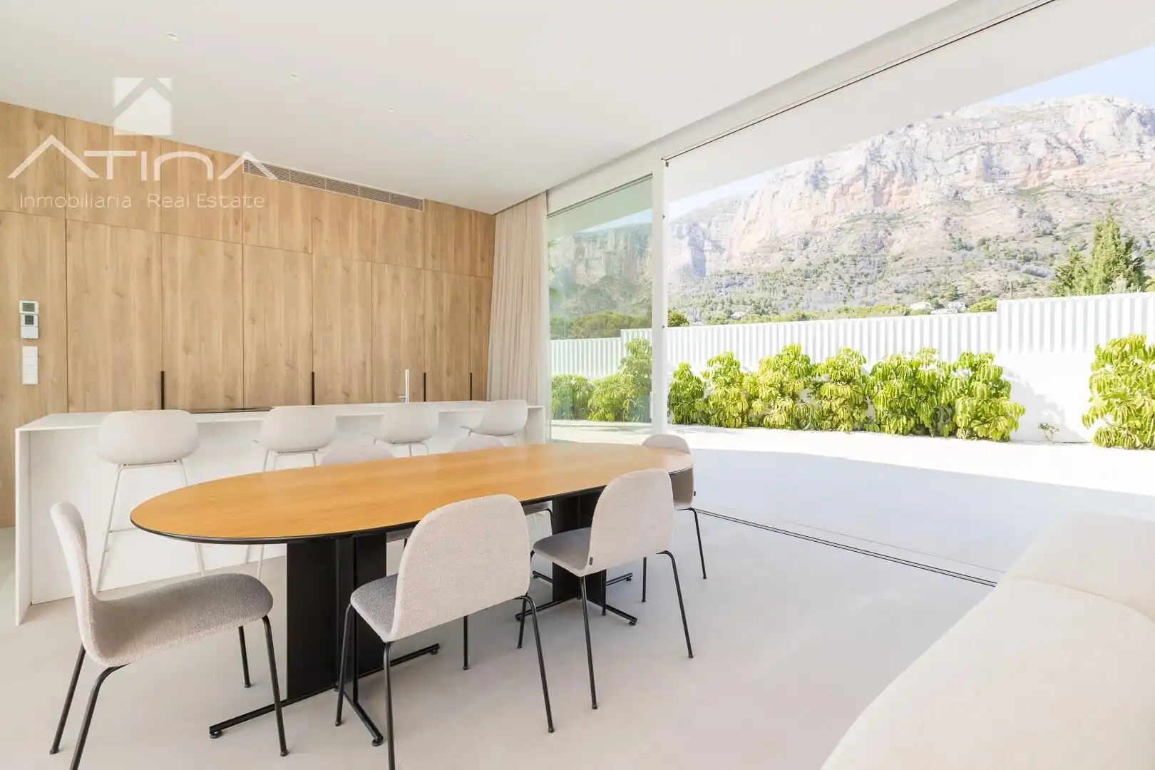 Menjador de Casa o xalet en venda en Jávea / Xàbia amb Aire condicionat, Calefacció i Jardí privat