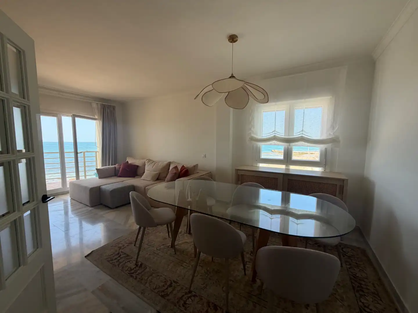 Dining room of Flat for rent in Cádiz  with Air Conditioner, Terrace and Storage room