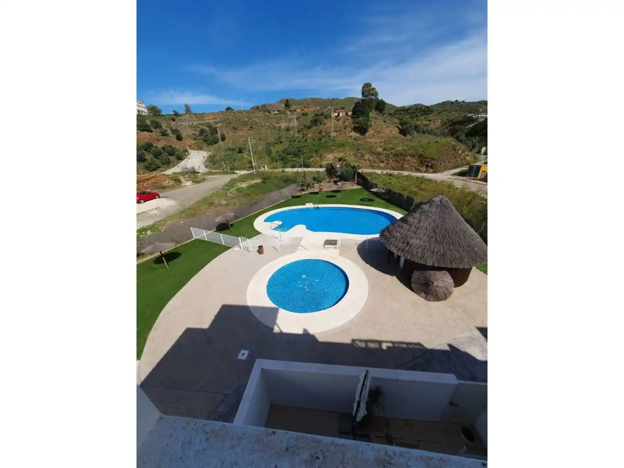 Piscina de Casa adosada de alquiler en Vélez-Málaga con Aire acondicionado, Terraza y Amueblado