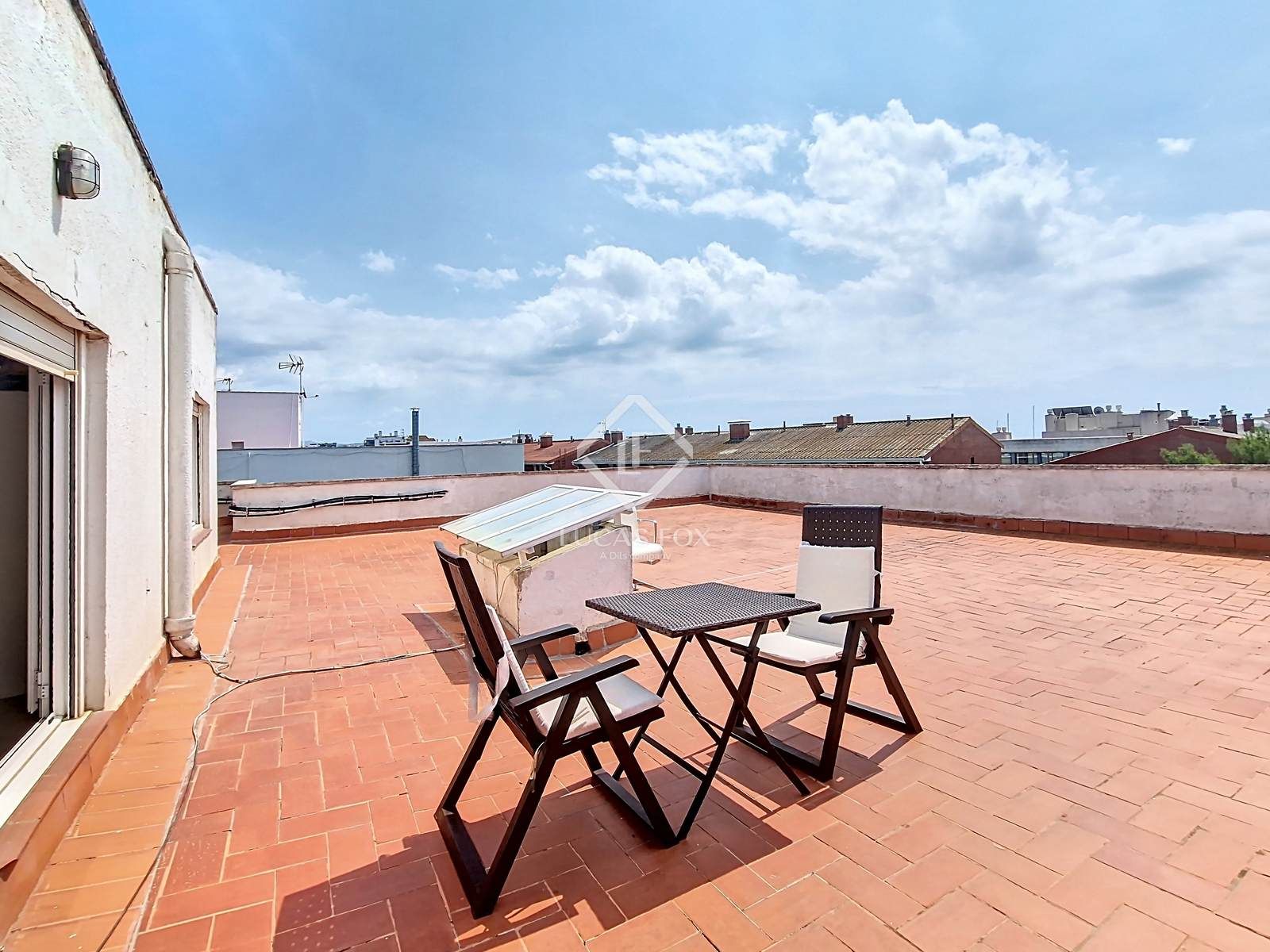 Terrace of Flat for sale in Vilanova i la Geltrú  with Air Conditioner and Balcony