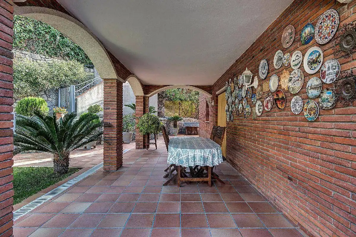 Terraza de Casa o chalet en venta en Vallirana con Aire acondicionado, Calefacción y Jardín privado