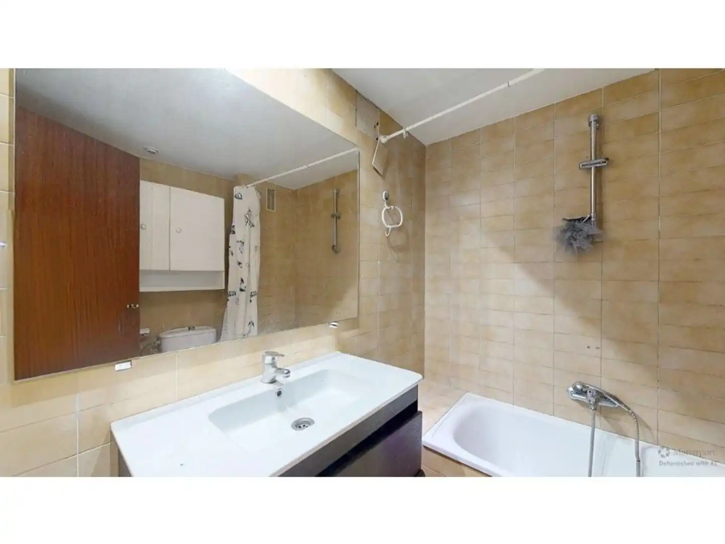 Bathroom of Flat for sale in Valencia  with Air Conditioner