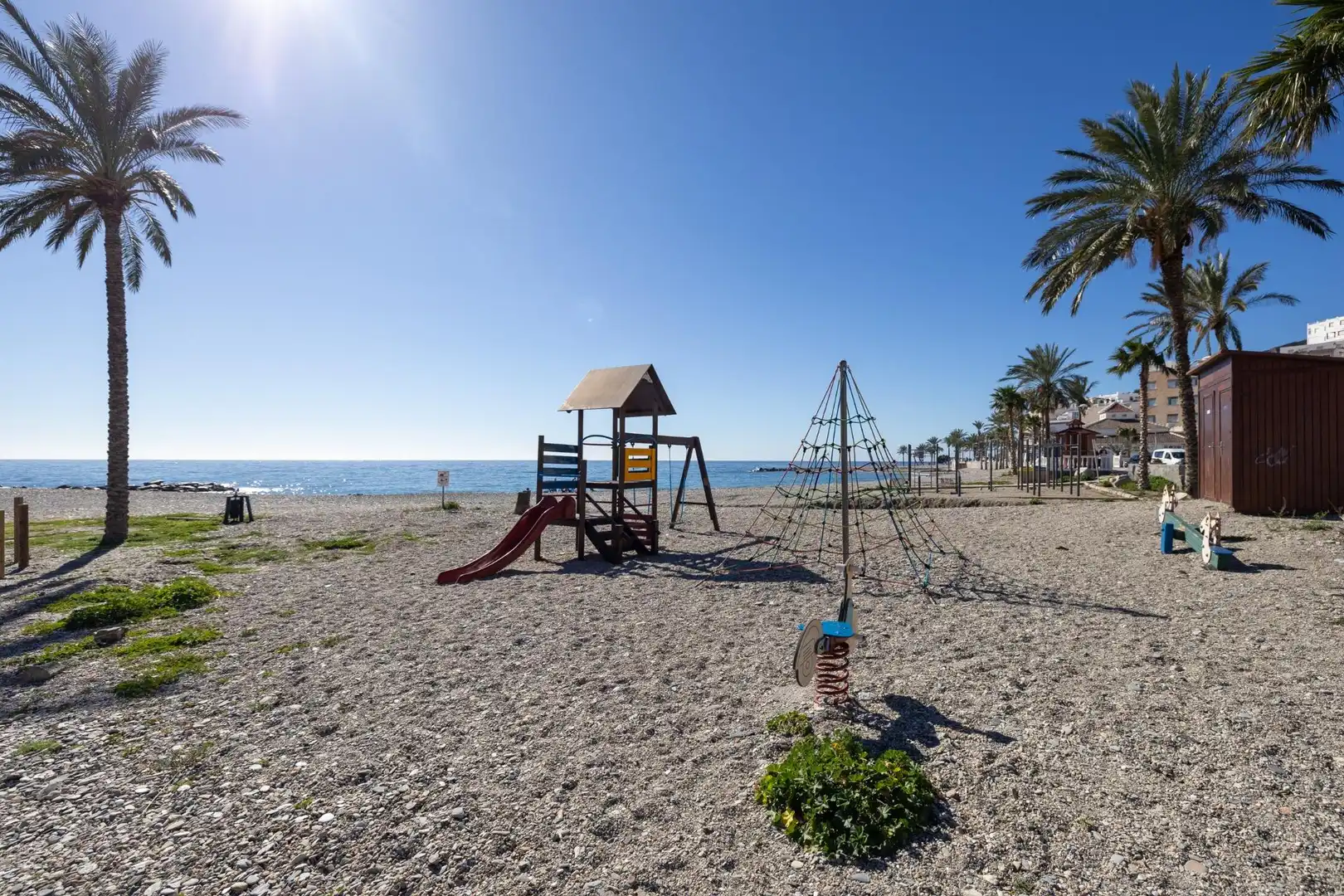 Exterior view of Flat for sale in Gualchos  with Air Conditioner and Terrace