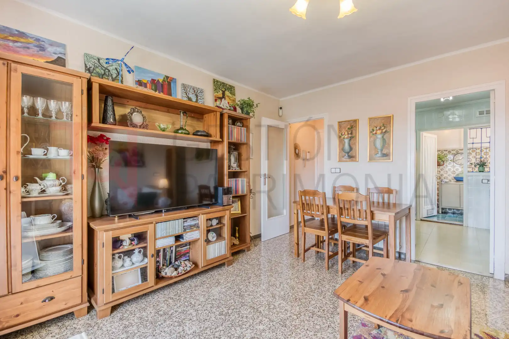 Sala d'estar de Pis en venda en Mataró amb Aire condicionat, Calefacció i Forn