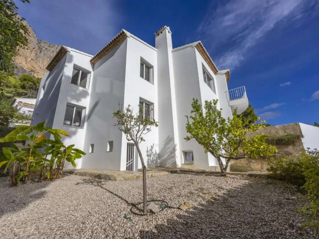 Exterior view of Houses for sale in Jávea / Xàbia  with Air Conditioner, Terrace and Swimming Pool