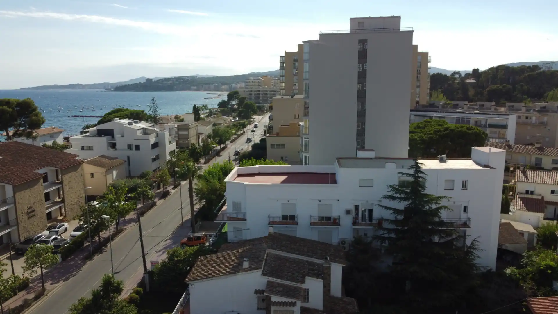 Vista exterior de Piso en venta en Calonge i Sant Antoni con Aire acondicionado, Calefacción y Parquet