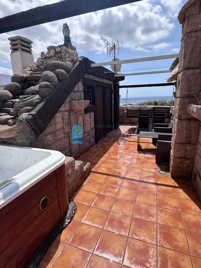 Terrace of Duplexes for sale in Mazarrón  with Air Conditioner, Terrace and Storage room