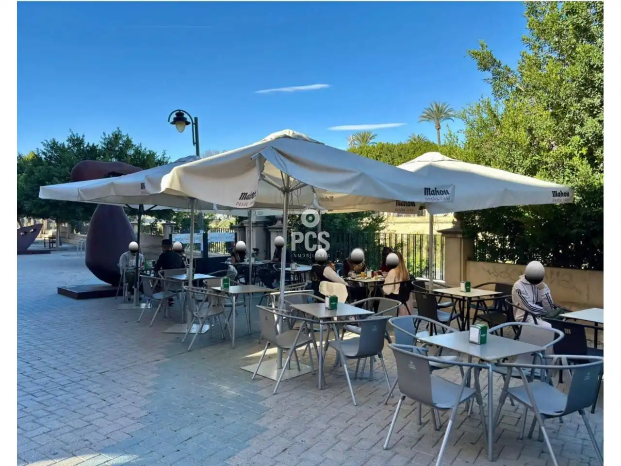 Terrace of Commercial properties for sale in Murcia