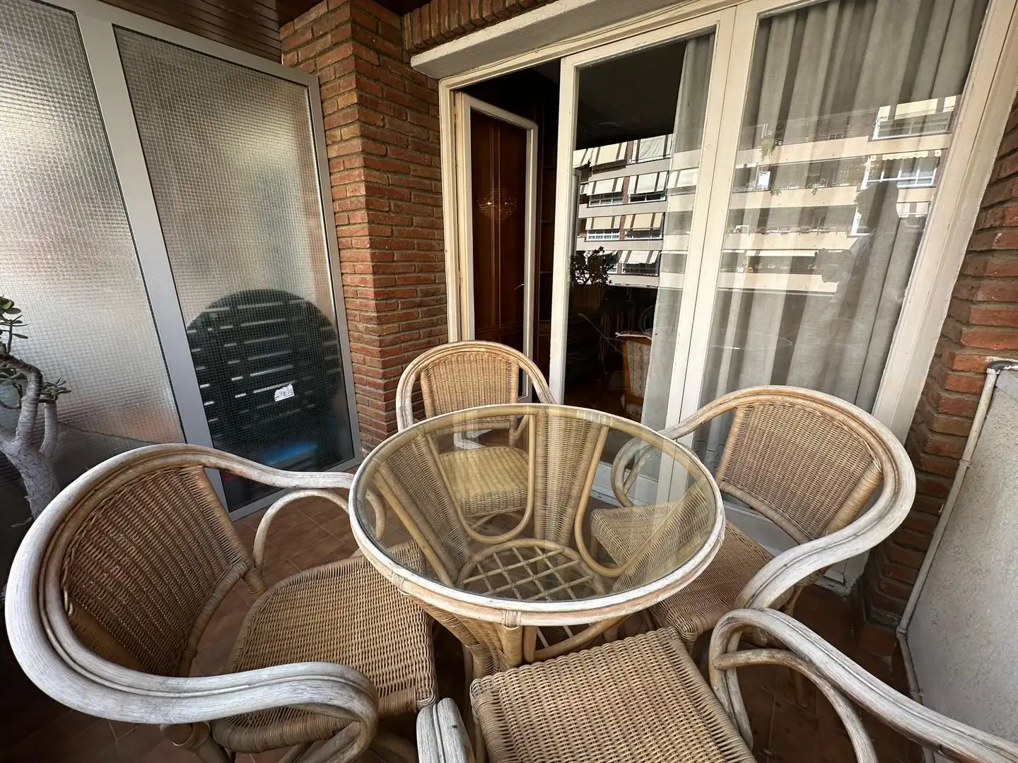 Terrace of Flat for sale in Barcelona  with Parquet flooring, Furnished and Oven