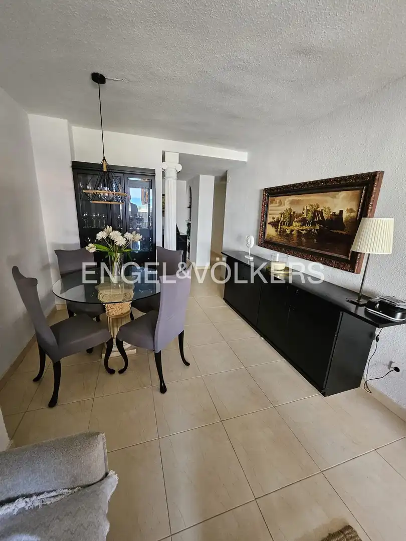 Esszimmer von Wohnung zur Miete in Gandia mit Klimaanlage, Heizung und Terrasse