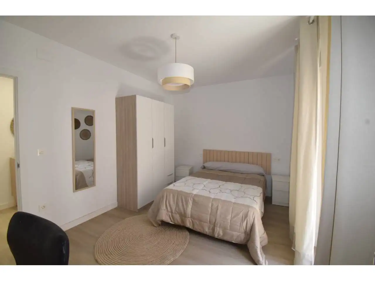 Bedroom of Flat for rent in León Capital   with Heating
