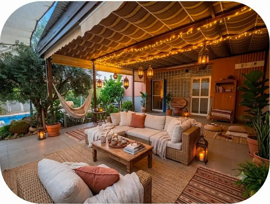 Terrassa de Casa o xalet en venda en Rincón de la Victoria amb Aire condicionat, Jardí privat i Terrassa