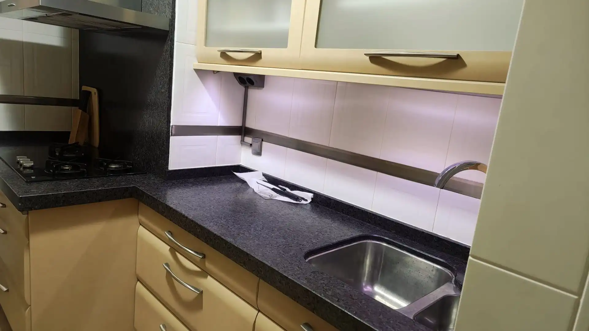 Cocina de Piso de alquiler en Puertollano con Aire acondicionado, Calefacción y Amueblado