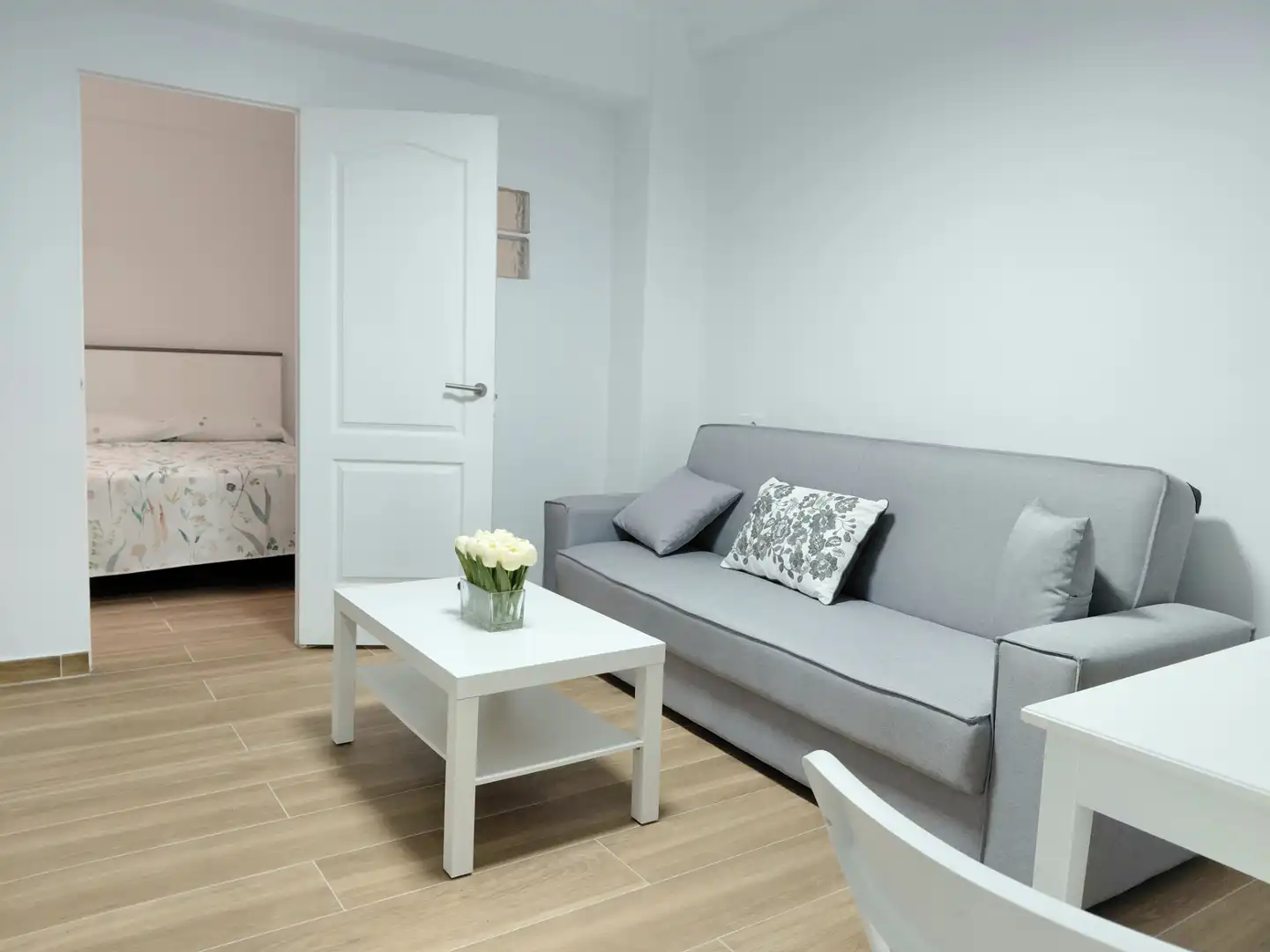 Sala de estar de Apartamento de alquiler en Las Palmas de Gran Canaria con Amueblado, Horno y Lavadora