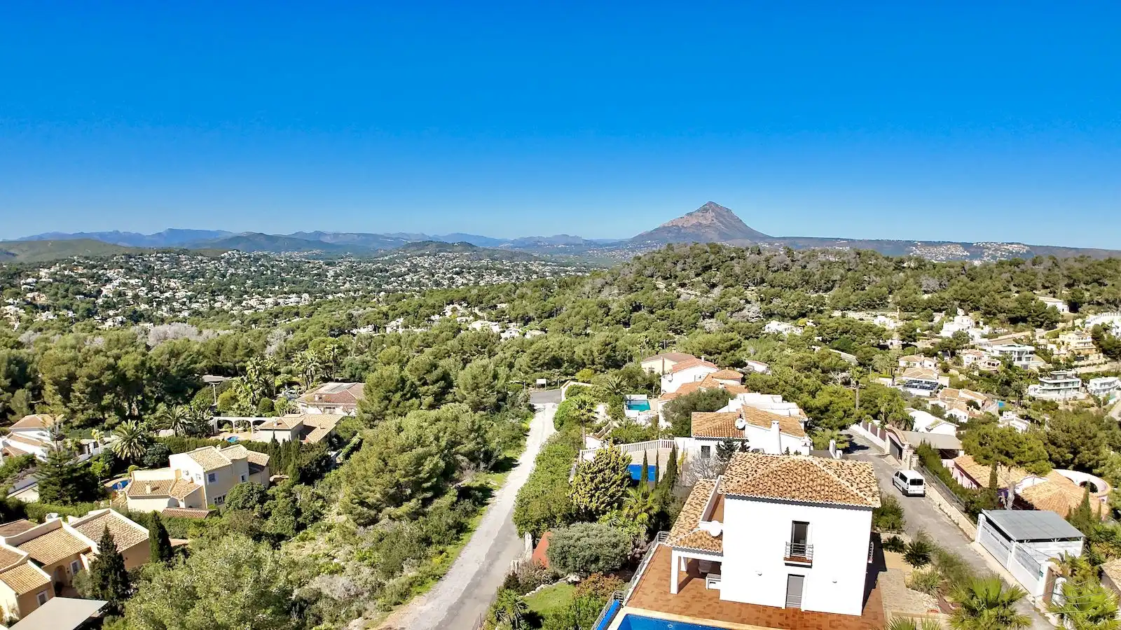 Vista exterior de Casa o chalet en venta en Jávea / Xàbia con Aire acondicionado, Calefacción y Jardín privado