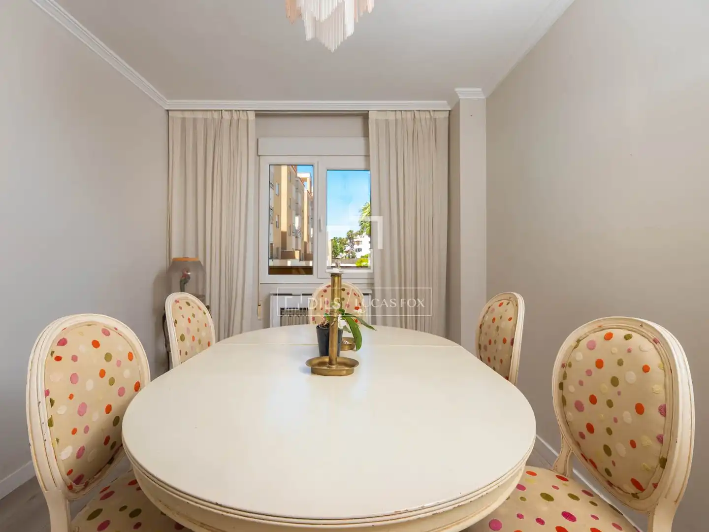 Esszimmer von Wohnung zum Verkauf in Eivissa mit Klimaanlage, Privatgarten und Terrasse