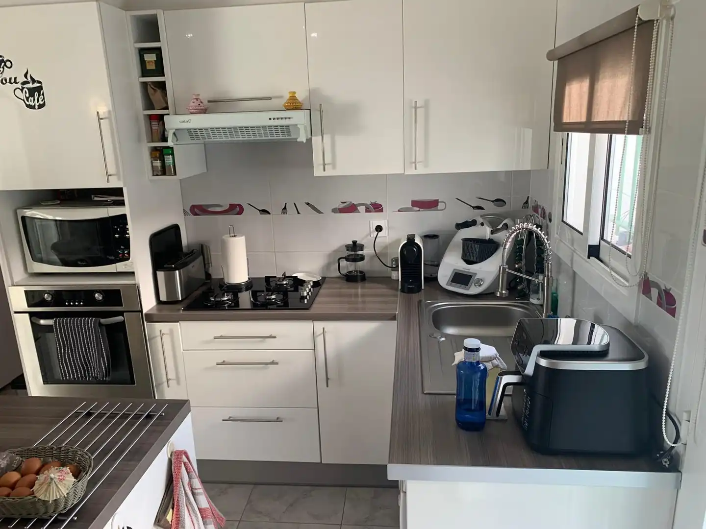 Cocina de Casa adosada en venta en Roses con Aire acondicionado, Calefacción y Jardín privado