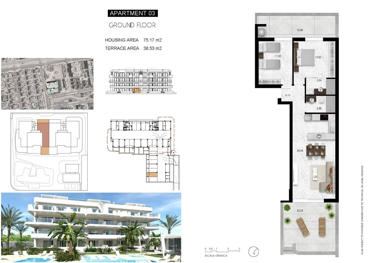 Ground floor with pool for sale in Orihuela Costa, imagen 20
