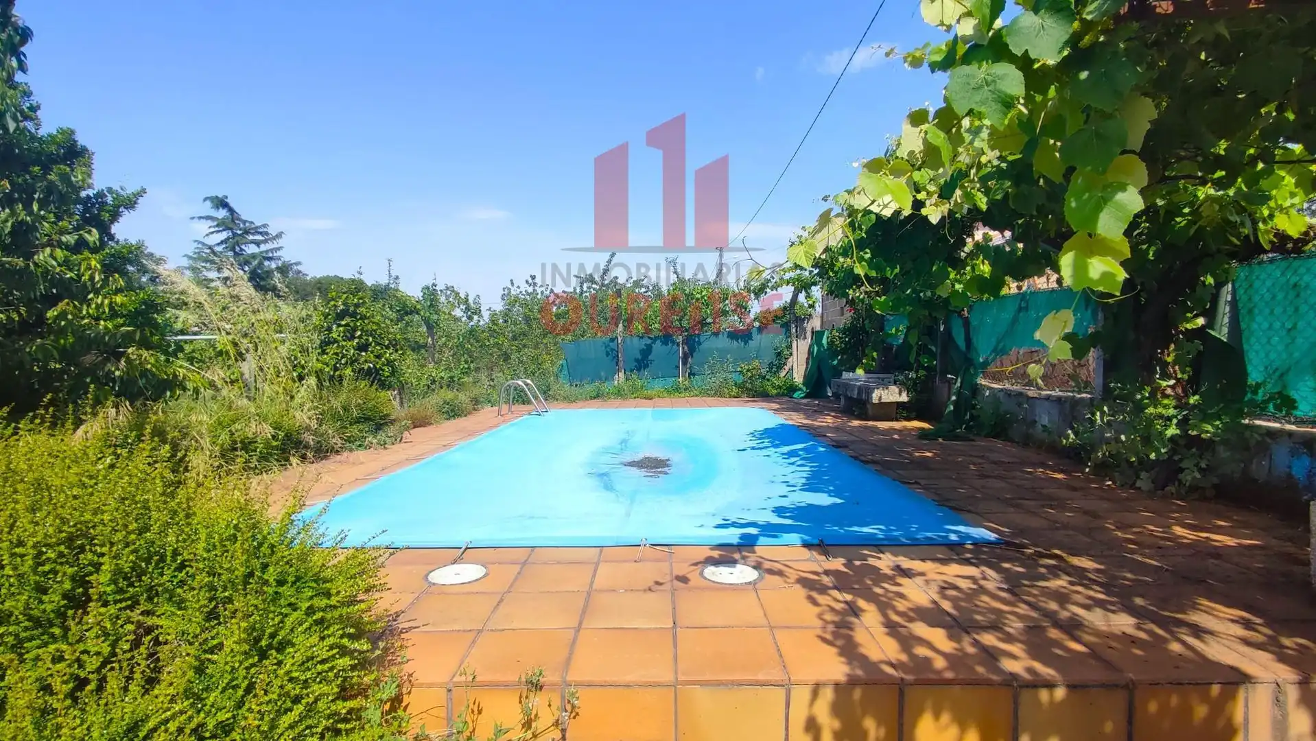 Piscina de Casa o chalet en venta en San Cibrao das Viñas con Calefacción, Jardín privado y Terraza