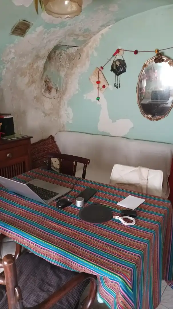 Sala de estar de Finca rústica en venta en Carabaña