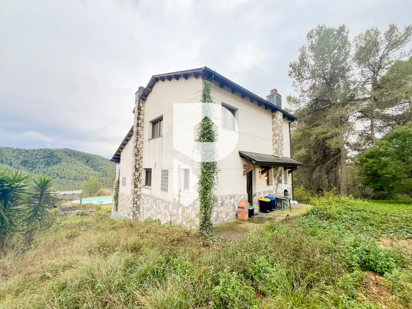 Vista exterior de Casa o chalet en venta en Vallirana con Aire acondicionado, Calefacción y Terraza
