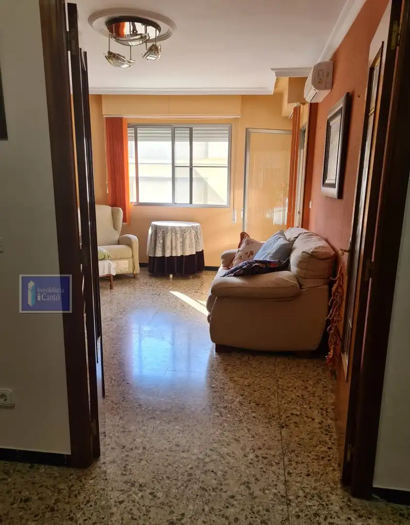 Living room of Flat for sale in Benilloba  with Terrace, Storage room and Balcony