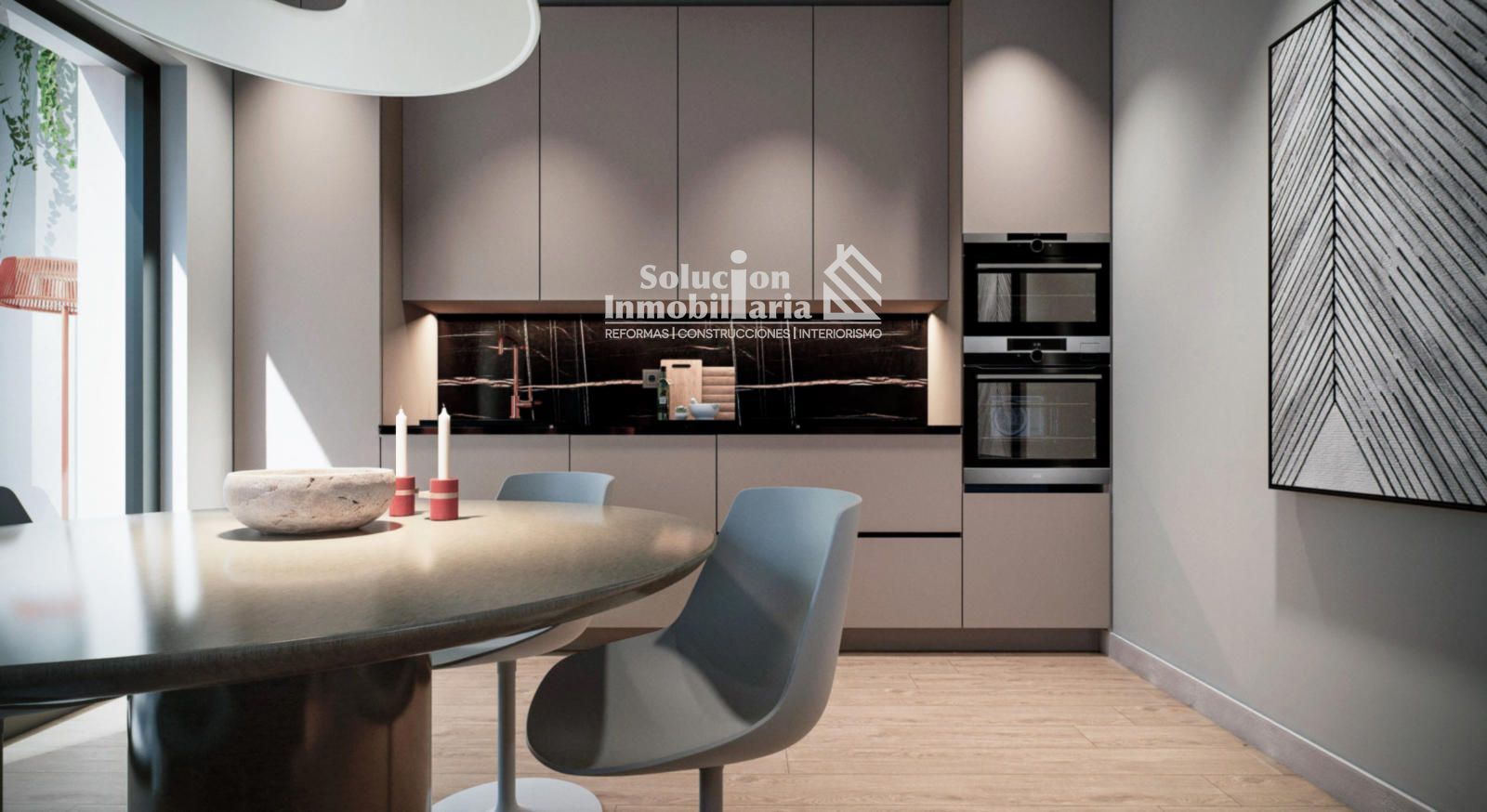 Cuina de Casa adosada en venda en Salamanca Capital amb Calefacció