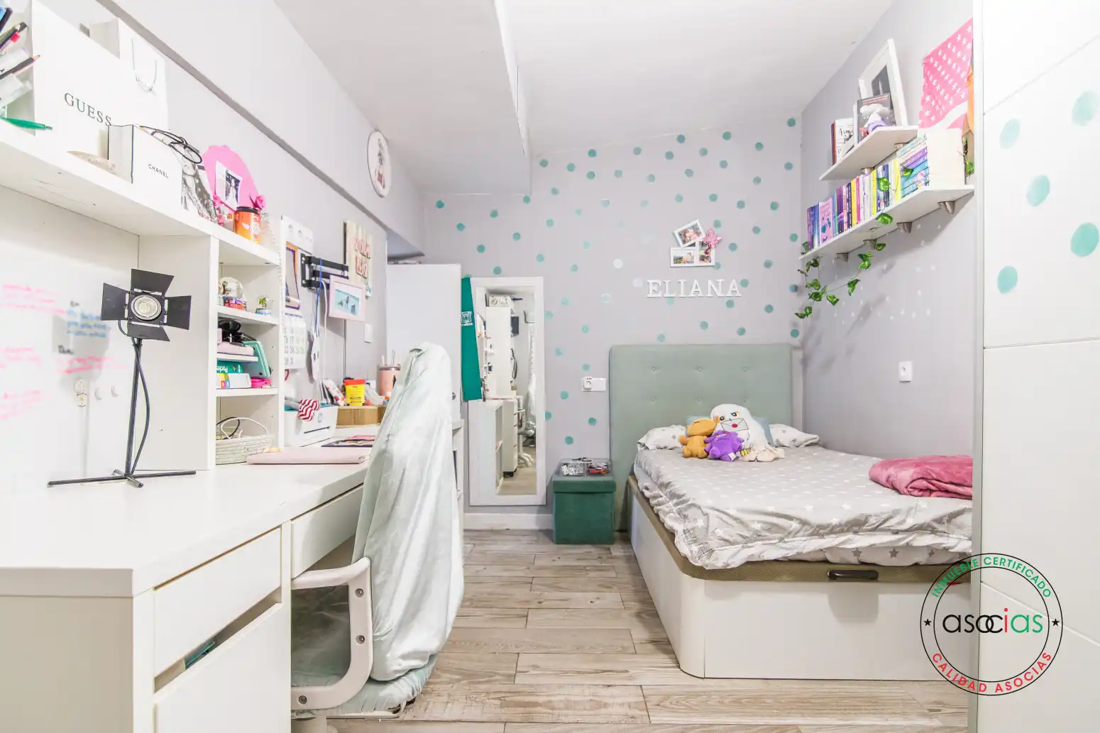 Habitación de Casa adosada en venta en Gijón  con Calefacción, Jardín privado y Parquet