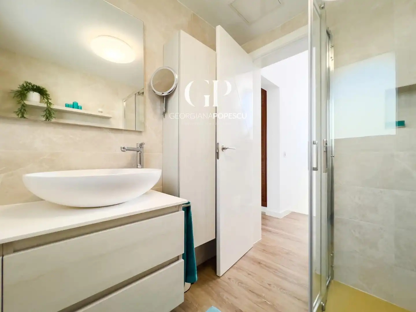 Badezimmer von Haus oder Chalet zum Verkauf in La Oliva mit Privatgarten, Terrasse und Möbliert