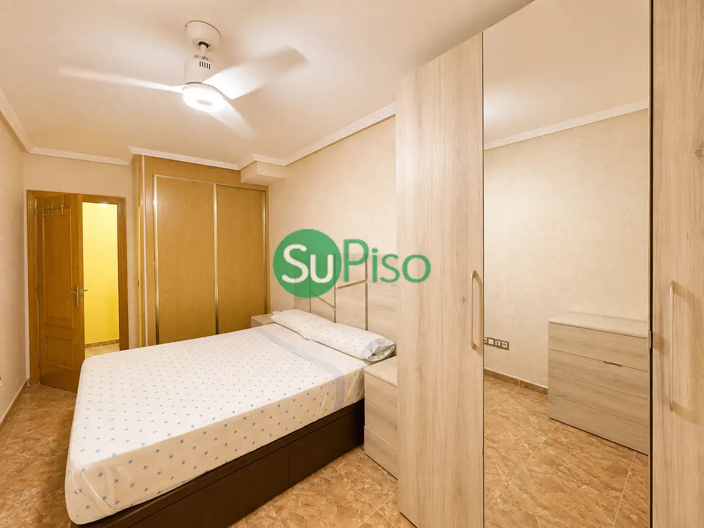 Bedroom of Flat for sale in Numancia de la Sagra  with Air Conditioner, Heating and Terrace