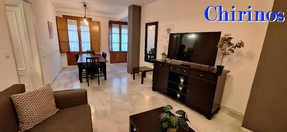 Living room of Flat for rent in Córdoba  with Air Conditioner, Terrace and Furnished