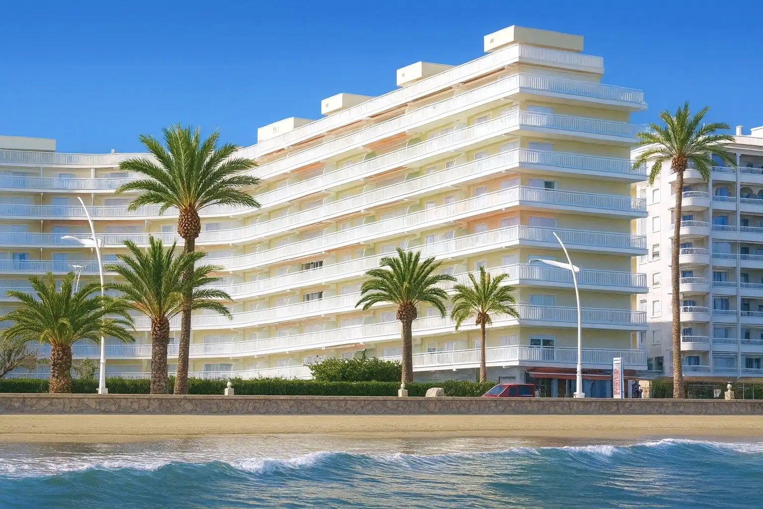 Habitación de Apartamento de alquiler en Peñíscola / Peníscola con Terraza, Amueblado y Horno