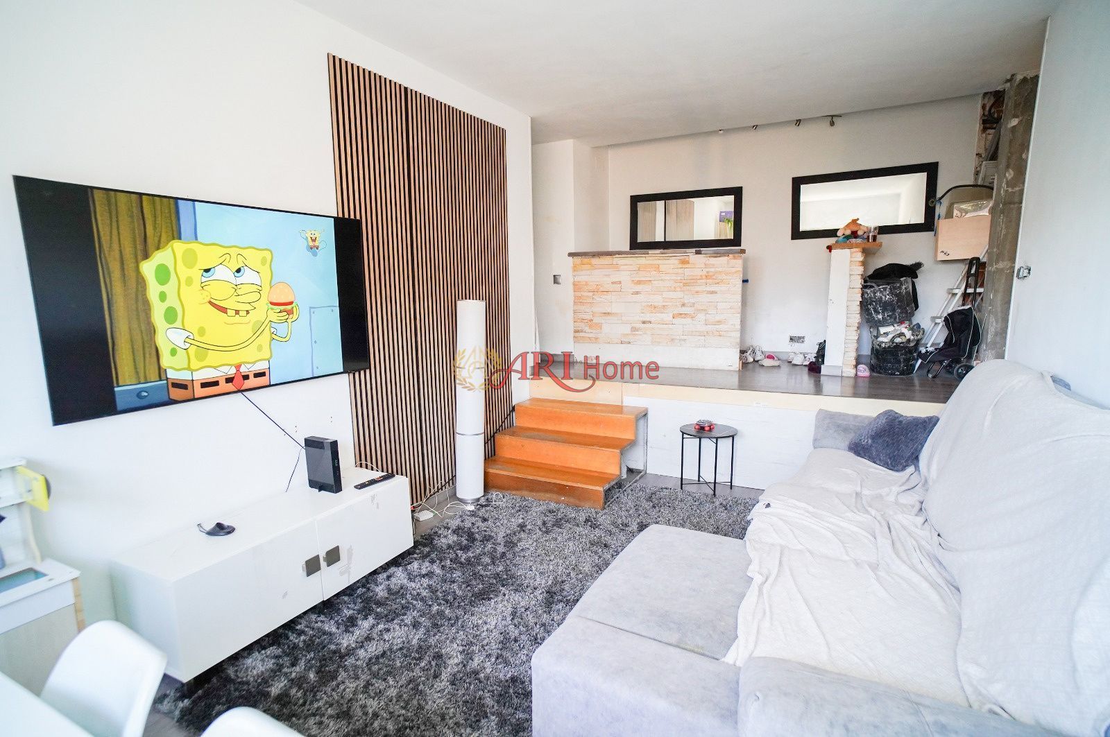 Sala de estar de Piso en venta en  Madrid Capital con Calefacción y Trastero