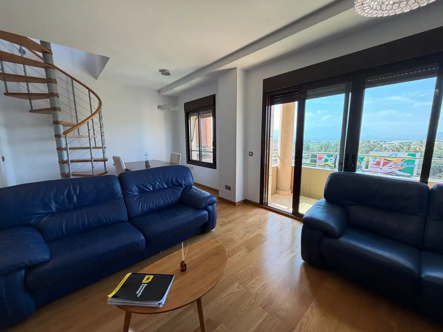 Living room of Flat for sale in Málaga  with Air Conditioner, Heating and Terrace
