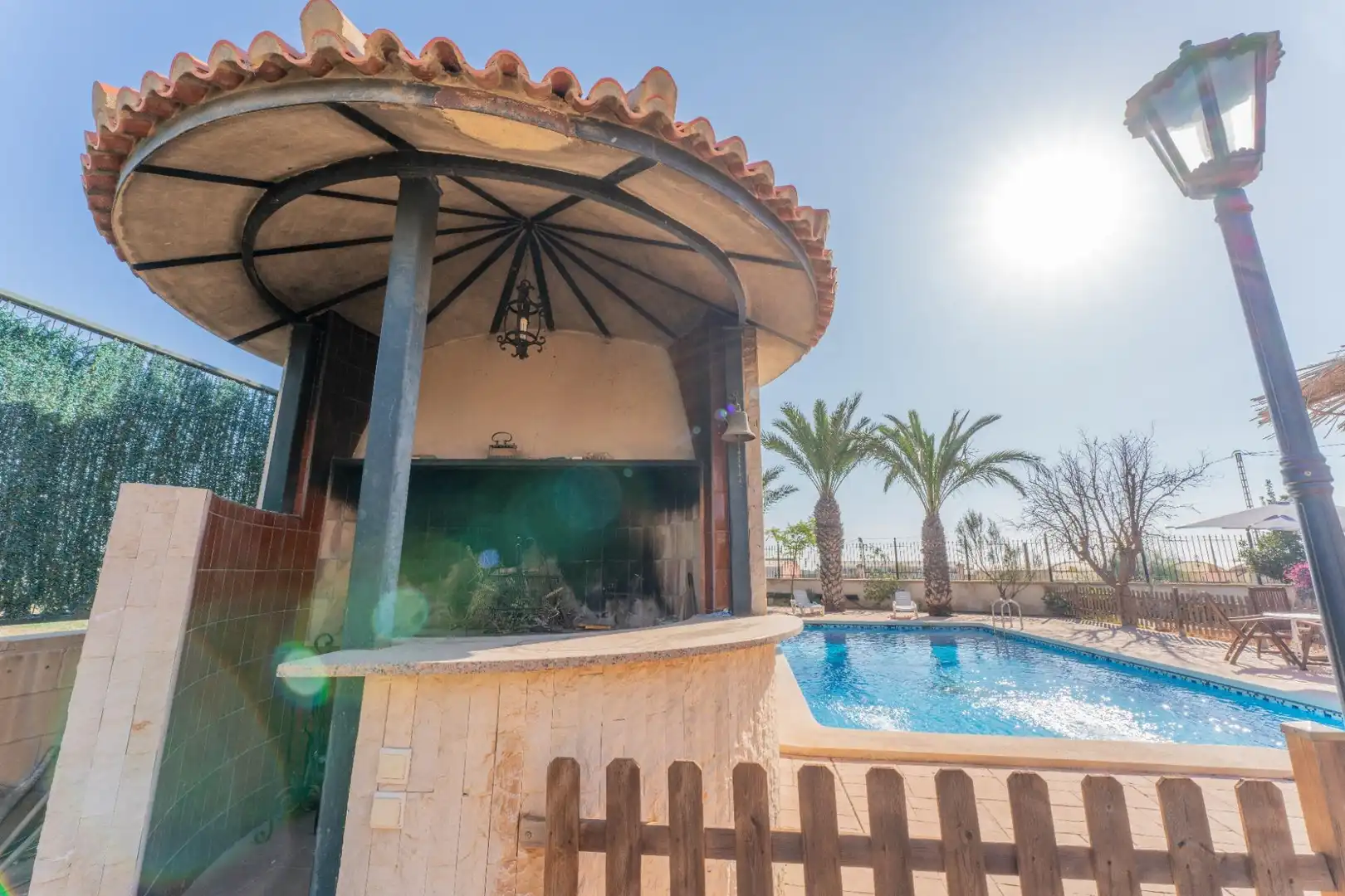 Piscina de Casa o chalet en venta en Elche / Elx con Trastero, Piscina y Balcón